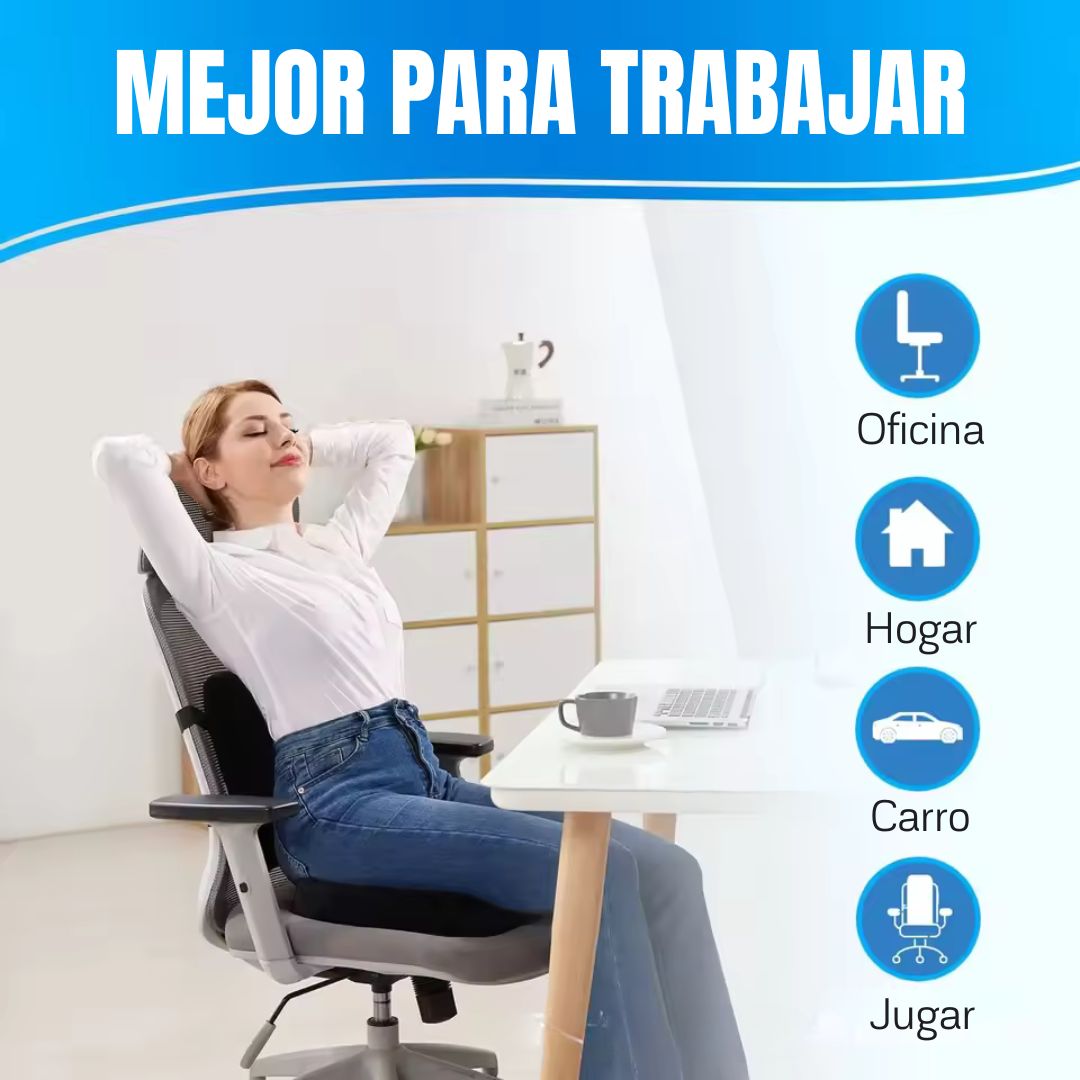 Cojín y Lumbar Para Silla